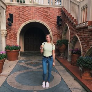 Lime green t shirt bodysuit
